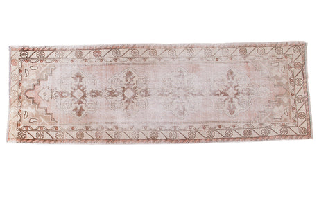 3x9 Distressed Oushak Runner // ONH Item ee001869