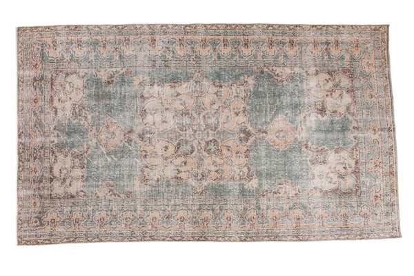 4.5x8 Distressed Oushak Rug // ONH Item ee001876