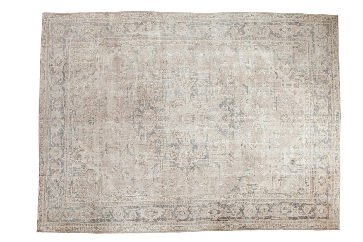9x12 Distressed Oushak Carpet // ONH Item ee001881