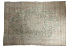 8x11.5 Distressed Oushak Carpet // ONH Item ee001882