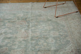8x11.5 Distressed Oushak Carpet // ONH Item ee001882 Image 8