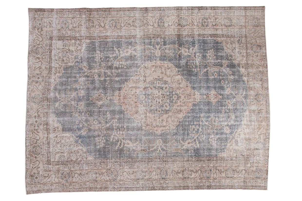 8x10 Distressed Oushak Carpet // ONH Item ee001883