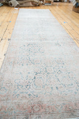 3x11 Distressed Oushak Rug Runner // ONH Item ee001886 Image 5