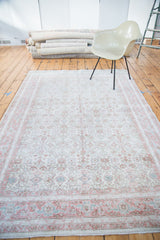 5.5x8.5 Distressed Oushak Carpet // ONH Item ee001889 Image 6