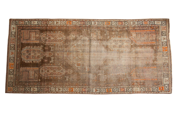 3.5x8 Distressed Caucasian Runner // ONH Item ee001905