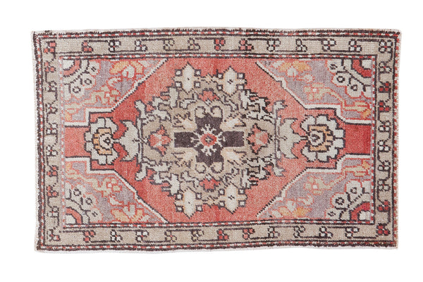 2x3 Vintage Oushak Rug Mat // ONH Item ee001919