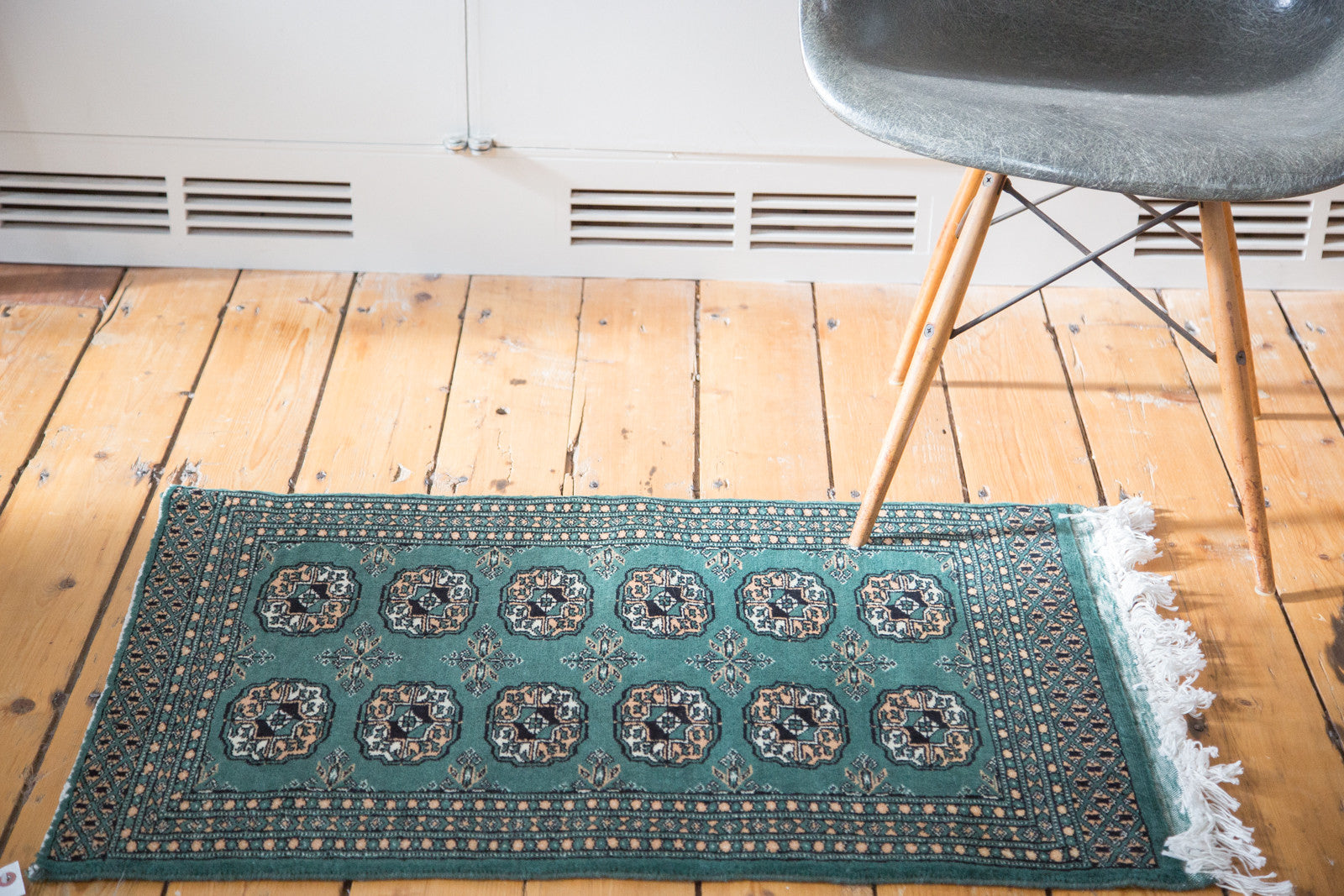 2x3 Vintage Bokhara Rug Mat // ONH Item ee001936 Image 1