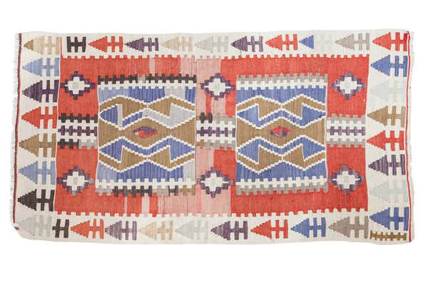 3x5 Vintage Kilim Rug // ONH Item ee001943