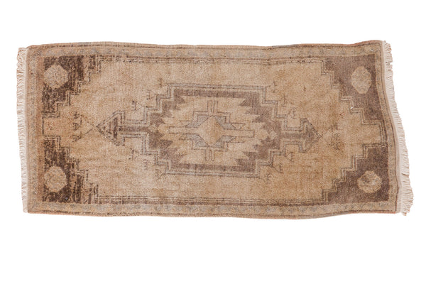 2x3.5 Vintage Oushak Rug Mat // ONH Item ee001951