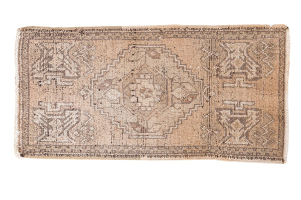 1.5x3 Distressed Oushak Rug Mat // ONH Item ee001952
