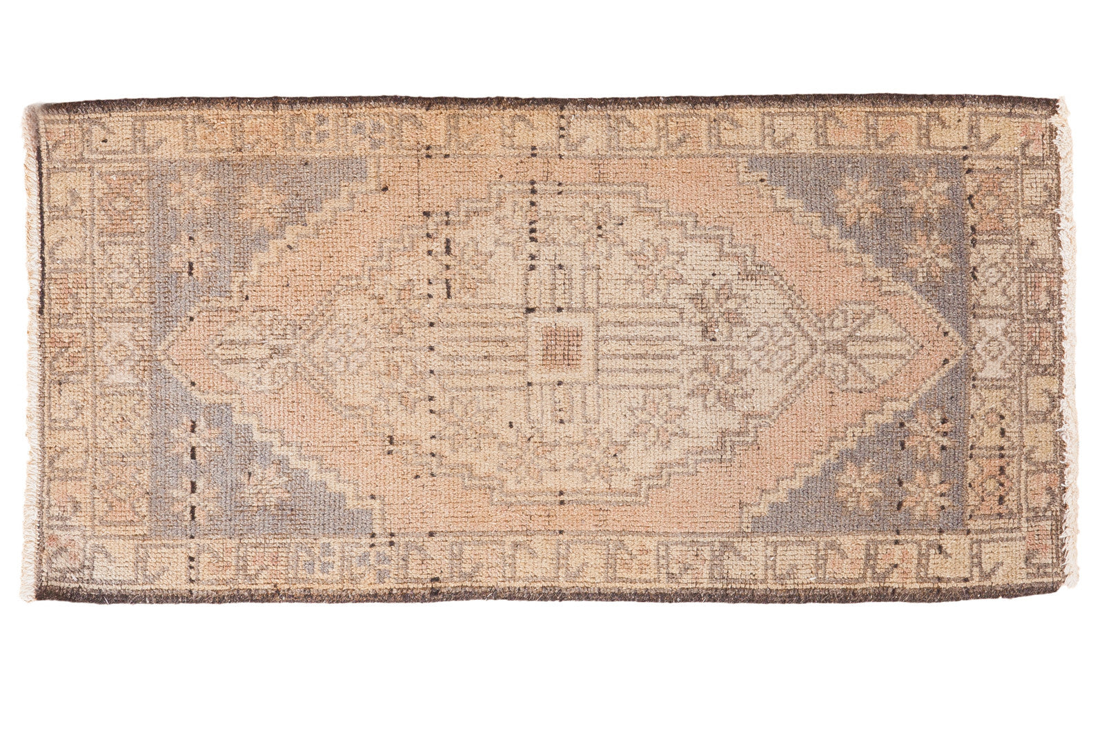 Vintage Oushak Turkish Rug 1'9