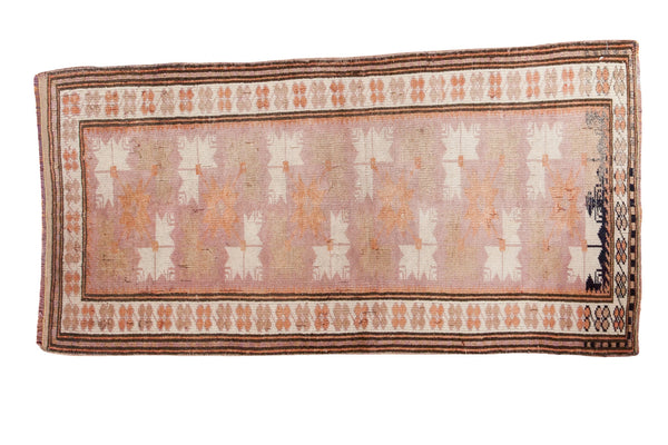 2x4 Vintage Oushak Rug Mat // ONH Item ee001961