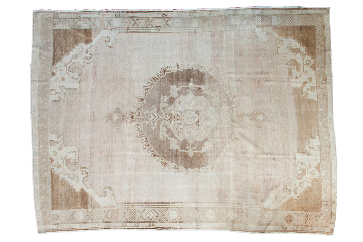 8.5x11 Vintage Oushak Carpet // ONH Item ee001964