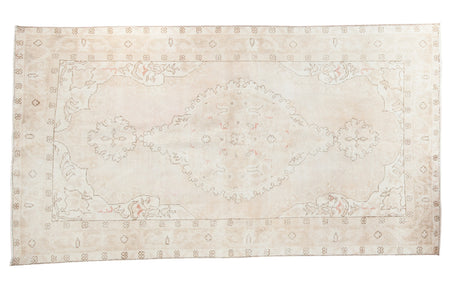 3.5x7 Vintage Oushak Rug Runner // ONH Item ee001966