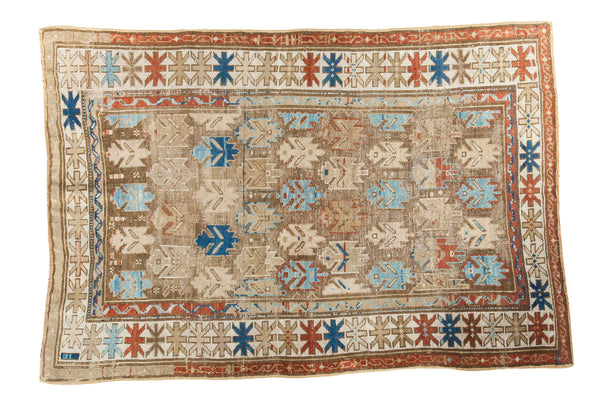 3x5 Antique Caucasian Rug // ONH Item ee001970