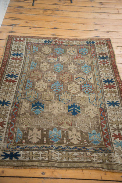 3x5 Antique Caucasian Rug // ONH Item ee001970 Image 6