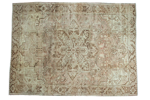 8x10.5 Vintage Heriz Carpet // ONH Item ee001974