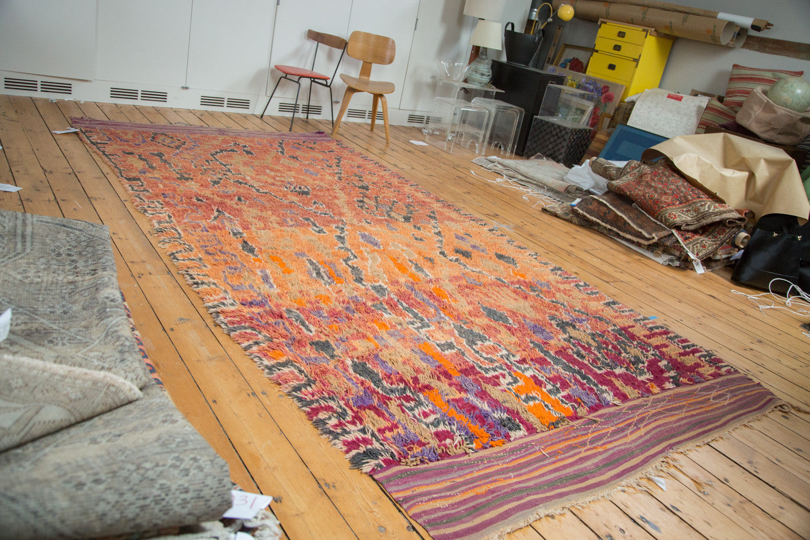 6x11 Vintage Moroccan Carpet // ONH Item ee001977 Image 1