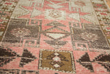 3x9 Distressed Oushak Rug Runner // ONH Item ee001980 Image 3