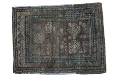 2.5x3 Distressed Oushak Square Rug Mat // ONH Item ee001981