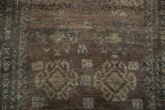 2.5x3 Distressed Oushak Square Rug Mat // ONH Item ee001981 Image 7