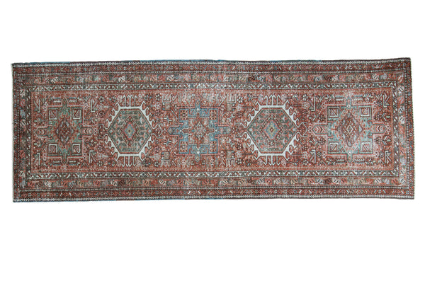 3x8 Vintage Karaja Rug Runner // ONH Item ee001995