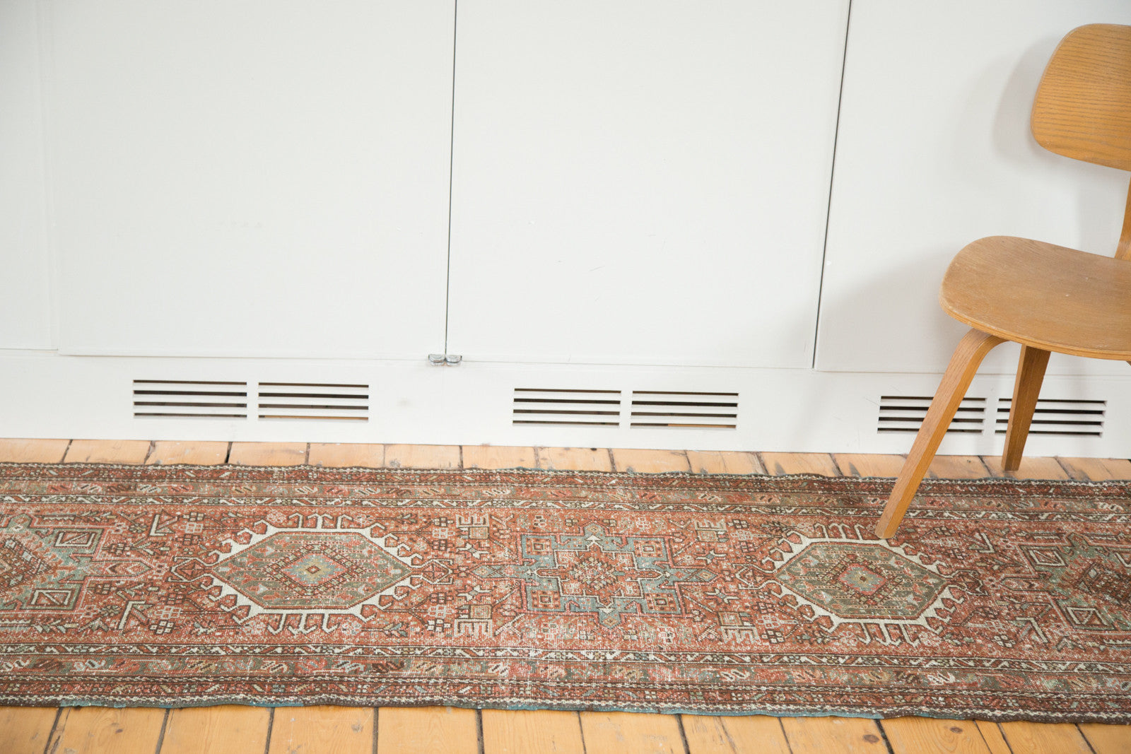 3x8 Vintage Karaja Rug Runner // ONH Item ee001995 Image 1