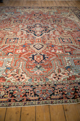 9.5x11.5 Vintage Heriz Carpet // ONH Item ee002003 Image 9