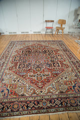 8x10.5 Vintage Heriz Carpet // ONH Item ee002004 Image 3