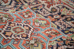 8x10.5 Vintage Heriz Carpet // ONH Item ee002004 Image 8