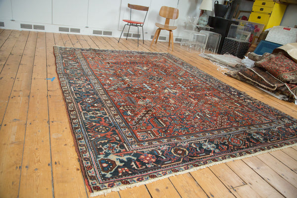 7x9.5 Vintage Heriz Carpet // ONH Item ee002005 Image 1