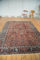 7x9.5 Vintage Heriz Carpet // ONH Item ee002005 Image 2