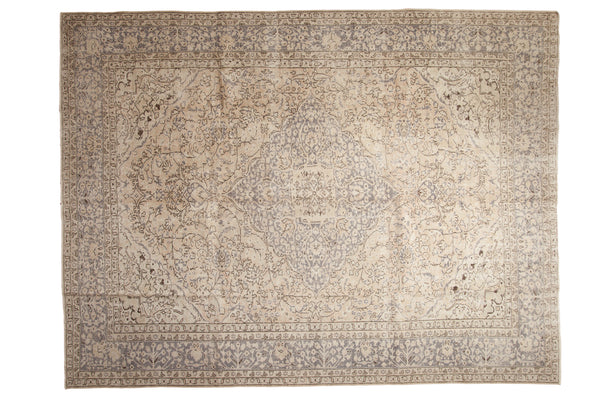 9x12.5 Distressed Oushak Carpet // ONH Item ee002007