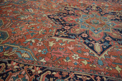 9x11.5 Vintage Heriz Carpet // ONH Item ee002008 Image 6