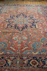 9x11.5 Vintage Heriz Carpet // ONH Item ee002008 Image 7