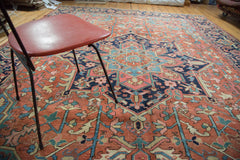 9x11.5 Vintage Heriz Carpet // ONH Item ee002008 Image 8