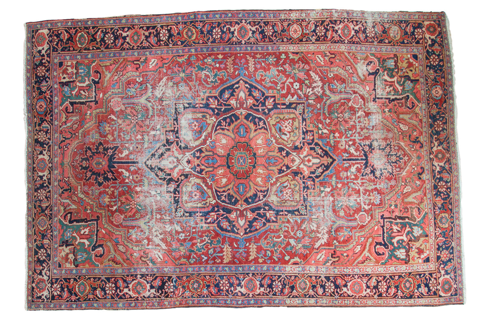 Vintage Ahar Persian Carpet 8'2