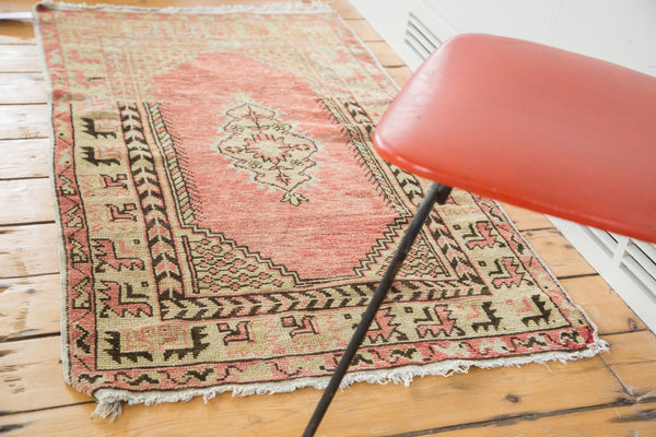  Distressed Oushak Rug / Item ee002019 image 4