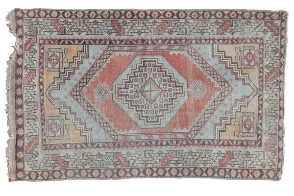 3'5" x 5'7" Distressed Oushak Rug / Item ee002026 image 1