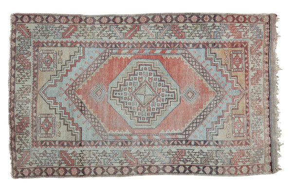 3'6" x 5'7" Distressed Oushak Rug / Item ee002027 image 1