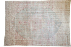 8x11 Distressed Oushak Carpet // ONH Item ee002030