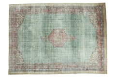 8.5x11.5 Distressed Oushak Carpet // ONH Item ee002032