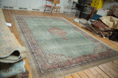 8.5x11.5 Distressed Oushak Carpet // ONH Item ee002032 Image 1
