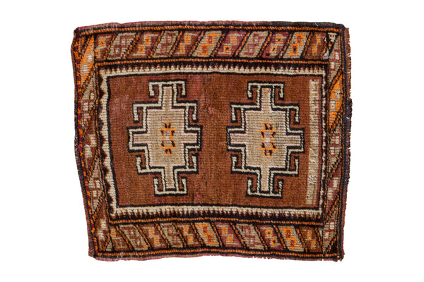 2x2 Vintage Oushak Square Rug Mat // ONH Item ee002038
