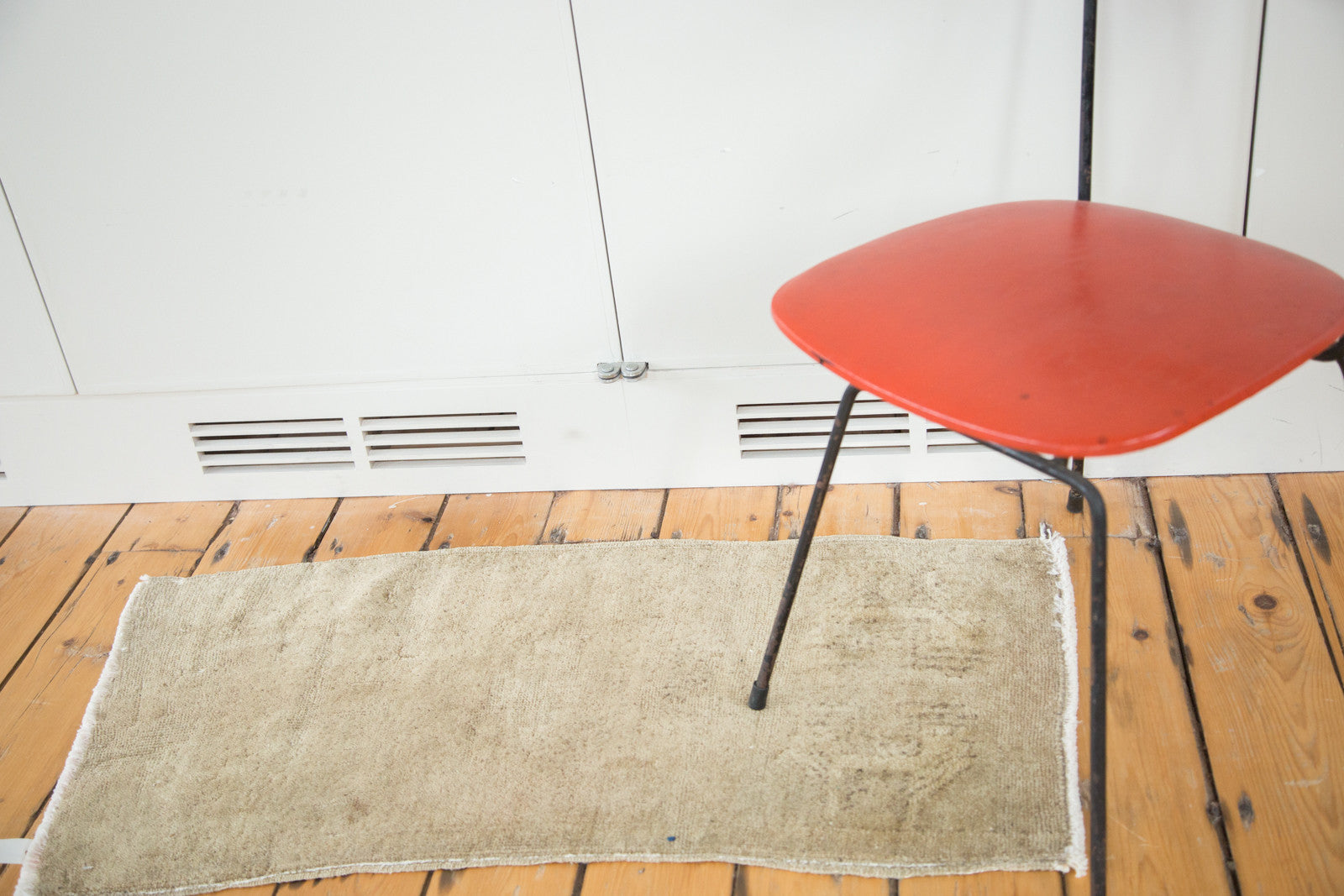 1.5x3.5 Vintage Oushak Rug Mat Runner // ONH Item ee002040 Image 1