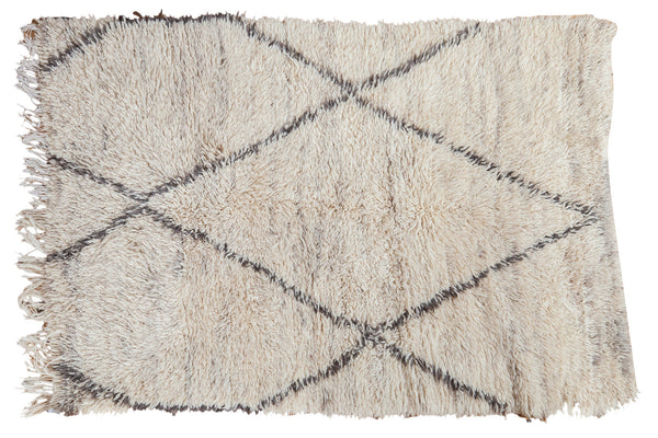 4.5x6.5 Vintage Moroccan Rug // ONH Item ee002047