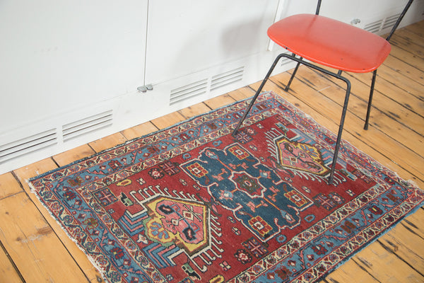 2.5x4 Distressed Heriz Rug // ONH Item ee002054 Image 1