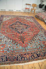 8.5x11.5 Vintage Heriz Carpet // ONH Item ee002058 Image 4