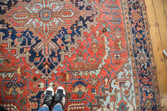 8.5x11.5 Vintage Heriz Carpet // ONH Item ee002058 Image 9