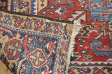 8x11 Distressed Heriz Carpet // ONH Item ee002060 Image 8